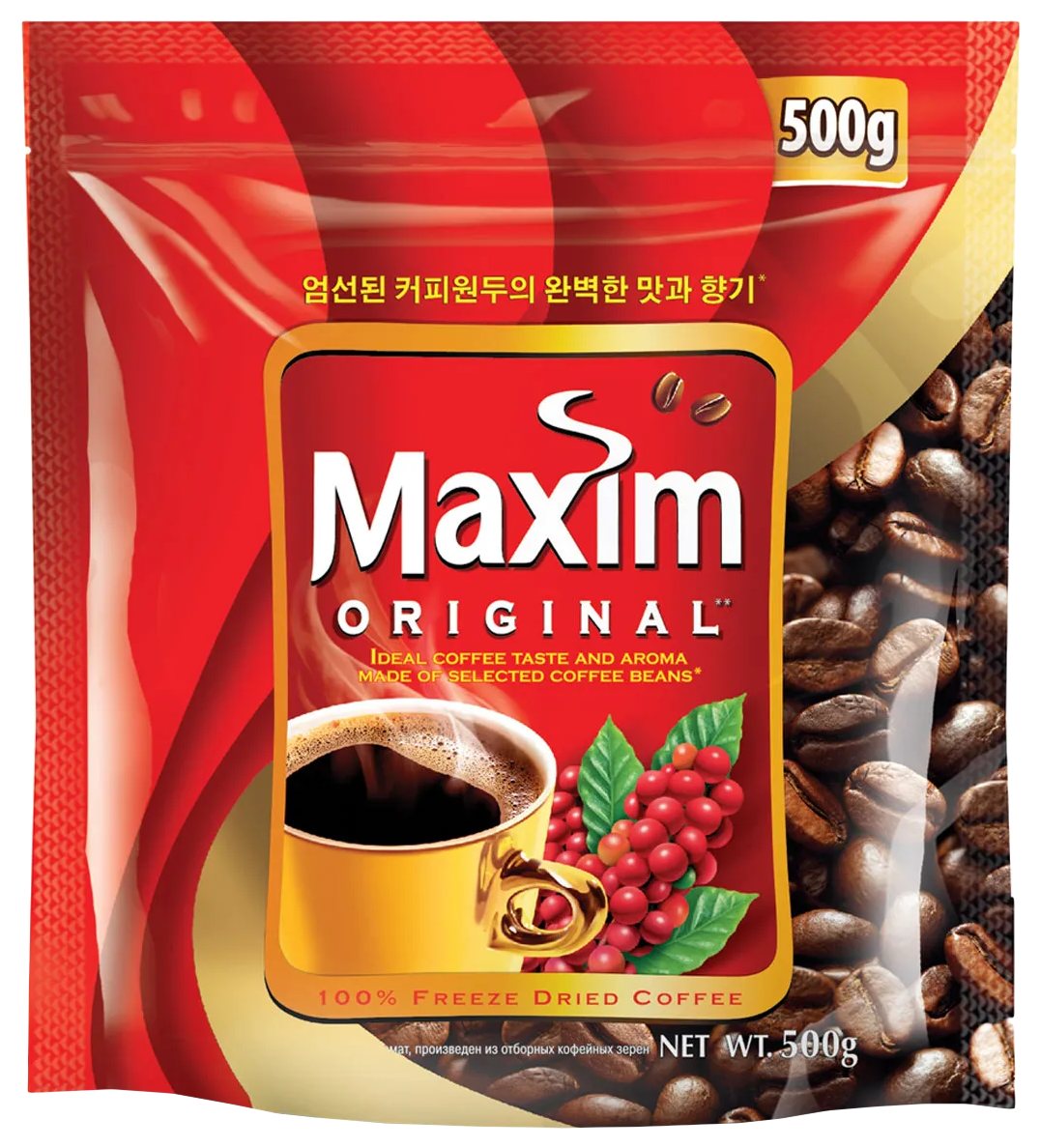 Кофе МАКСИМ растворимый м/у 500г
