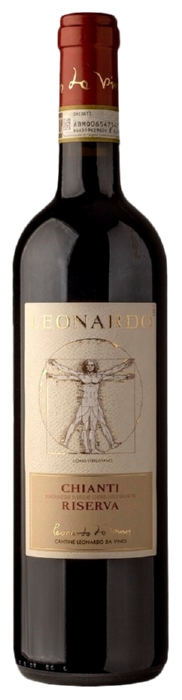 Вино ЛЕОНАРДО Кьянти красное сух 12.5% 0.75л