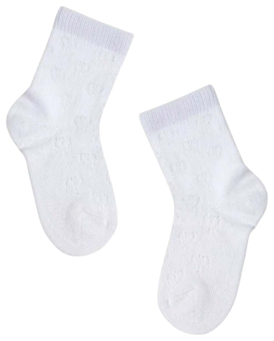 Носки детские КОНТЕ КИДС Мисс белые р.20 арт.696