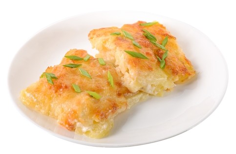 Картофель запечённый под сырной шапкой