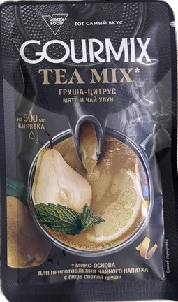 Концентрат для чайного напитка ГУРМИКС груша цитрус мята чай улун 100г