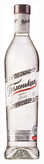 Водка БЕЛЕНЬКАЯ Люкс 40% 0.5л