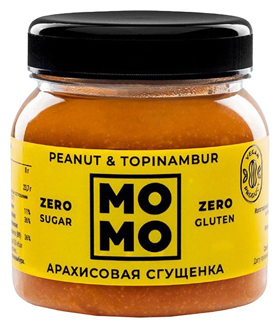 Сгущенка МОМО арахисовая 280г