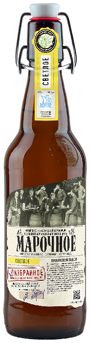 Пиво АФАНАСИЙ Марочное Избранное светлое 4.5% ст/б 0.5л