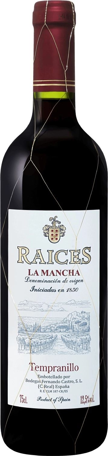 Вино РАЙСЕС Темпранильо красное сух 12.5% ст/б 0.75л