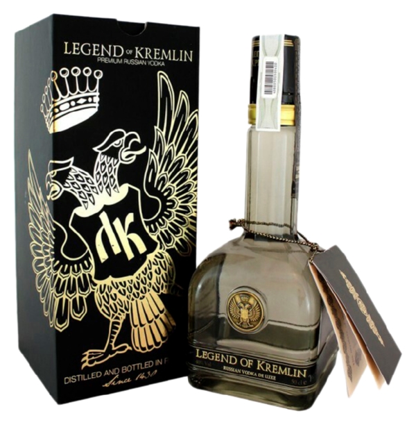 Водка ЛЕГЕНДА КРЕМЛЯ 40% ПК 0.5л