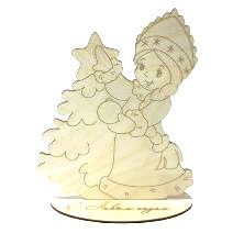 Фигурка для творчества АПИЛКА Снегурочка арт.Фт 05