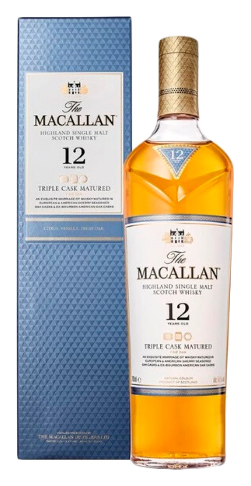 Виски МАКАЛЛАН Трипл Каск Мейчурд 12 лет односолодовый 40% ПК 0.7л