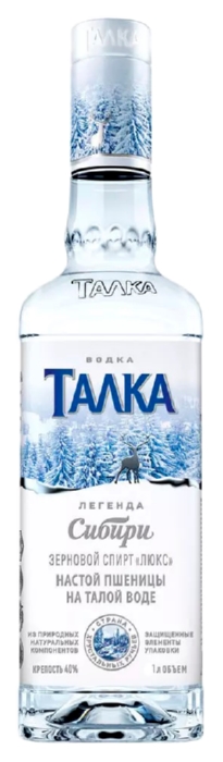 Водка ТАЛКА 40% 1л