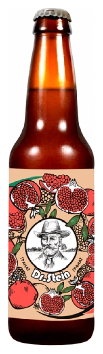 Пивной напиток ДОКТОР ШТЕЙН Гранат 4.5% 0.45л