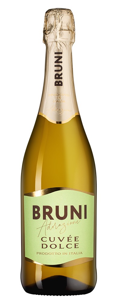 Игристое вино БРУНИ Кюве Дольче белое сл 7.5% ст/б 0.75л