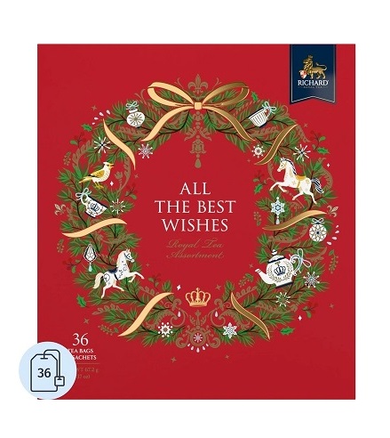 Чай РИЧАРД Ол Зе Бест Вишез ассорти 36пак