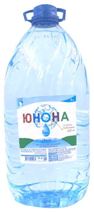 Вода ЮНОНА негазированная пэт 5л