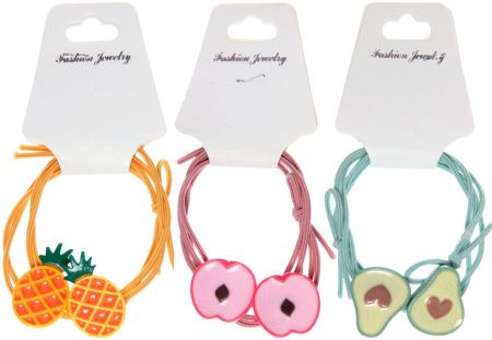 Резинки для волос ФРУТ БУМ Вкусняшки 2шт арт.786-777