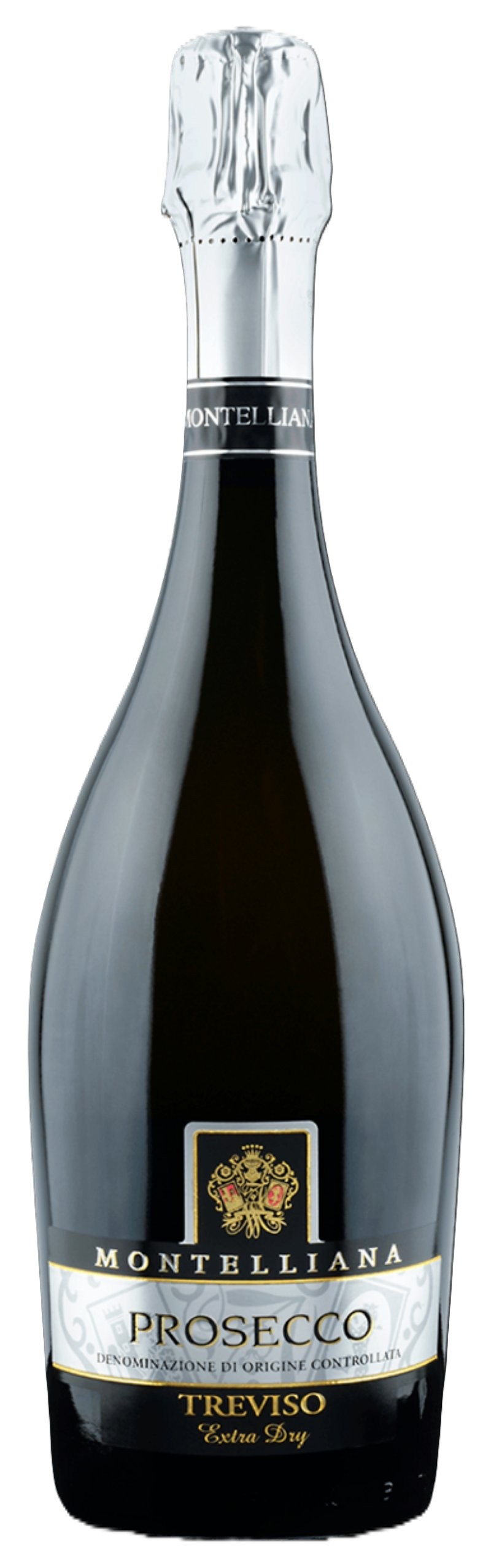 Игристое вино МОНТЕЛЬВИНИ Просекко Тревизо белое сух 12% ст/б 0.75л