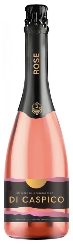 Игристое вино ДИ КАСПИКО розовое брют 11% ст/б 0.75л