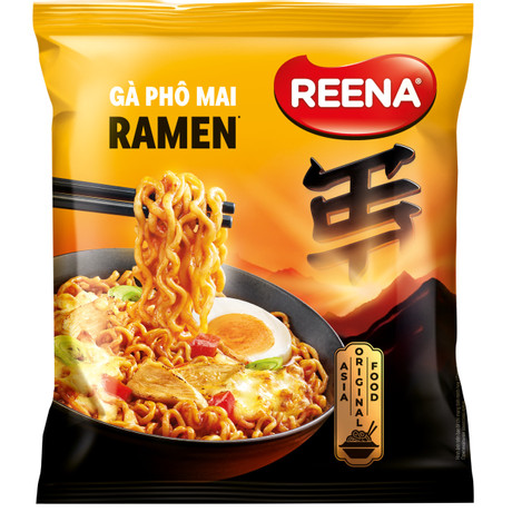 Лапша б/п РИНА Рамен со вкусом сыра и острой курицы м/у 115г