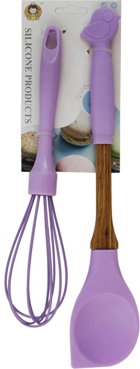 Набор Венчик и ложка силиконовые арт.№71