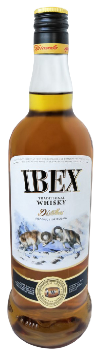 Виски АЙБЕКС купажированный 40% ст/б 0.5л