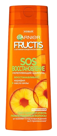Шампунь ФРУКТИС SOS восстановление 400мл