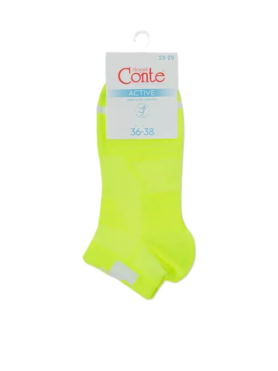 Носки женские КОНТЕ Актив р.25-27 салатовые арт.24С-97СП