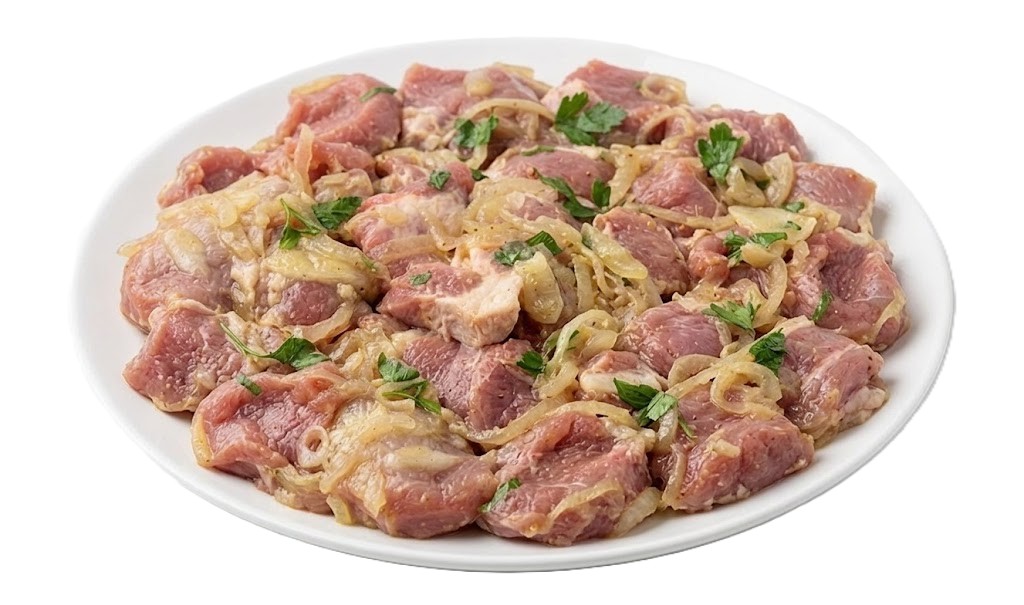 Шашлык из свиной шеи Дачный охл 1кг