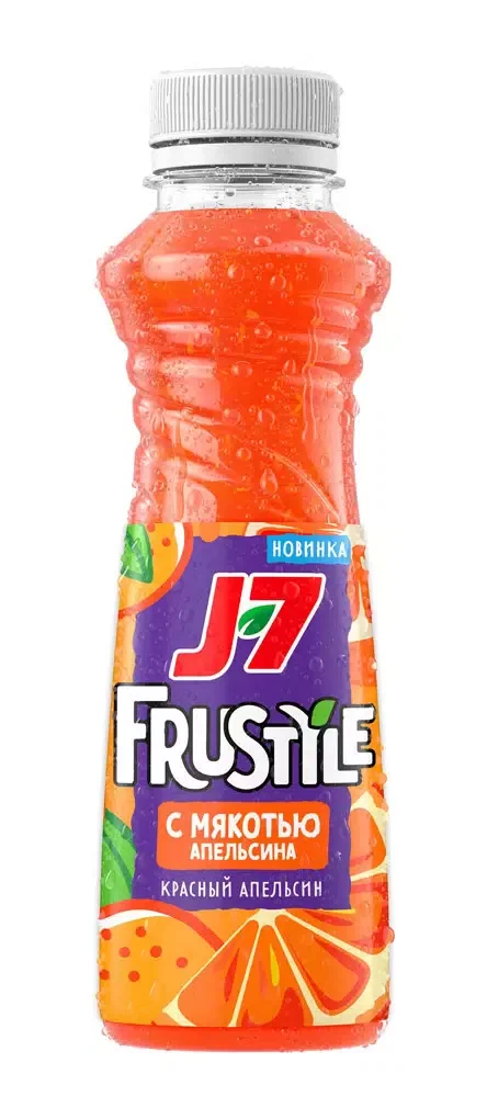 Напиток сокосодержащий ДЖЕЙ-7 красный апельсин 0.385л