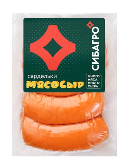 Сардельки СИБАГРО Мясосыр 320г