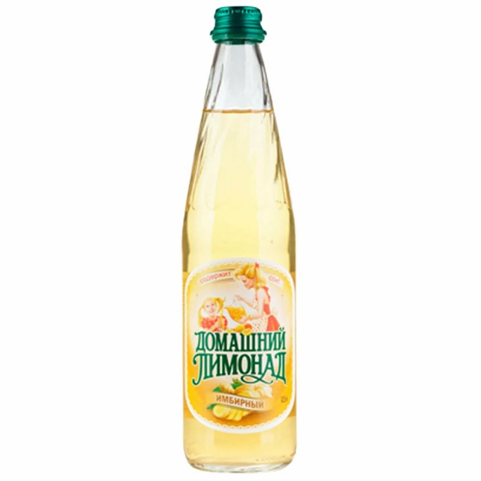 Газ.напиток БОЧКАРИ Домашний лимонад имбирный ст/б 0.45л