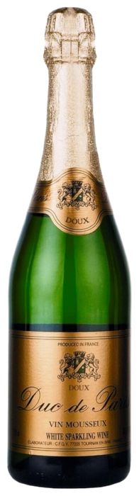 Игристое вино ДЮК ДЕ ПАРИ белое п/сл 10-10.5% ст/б 0.75л