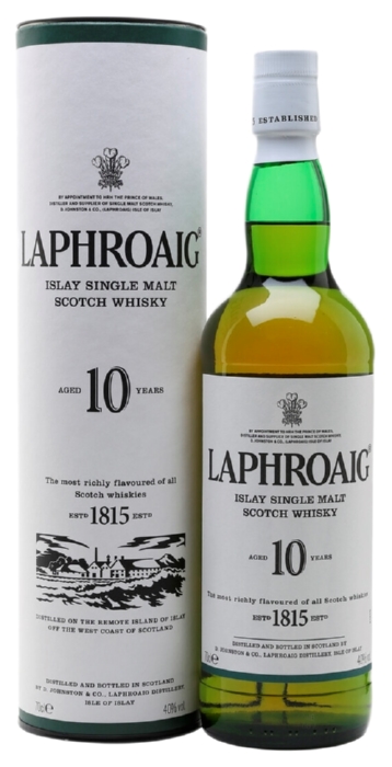 Виски ЛАФРОЙГ 10 лет 40% ПК 0.7л