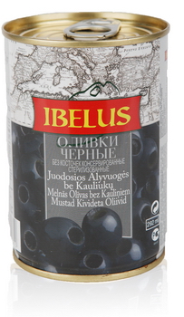 Маслины ИБЕЛУС б/к ж/б ключ 280г