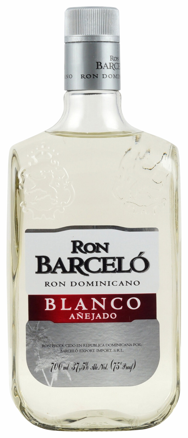 Ром БАРСЕЛО Бланко 37.5% ПК 0.7л+стакан