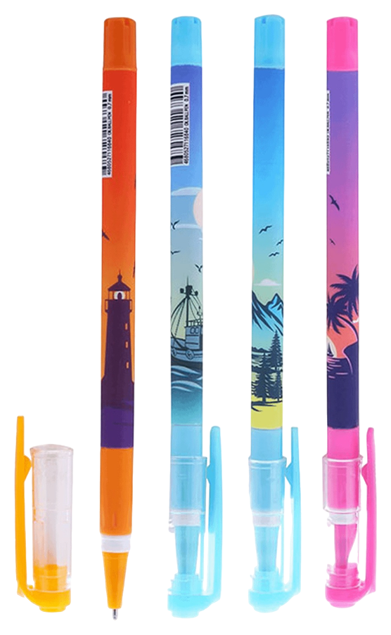 Ручка шариковая МАЗАРИ Джорни синяя 0.7мм