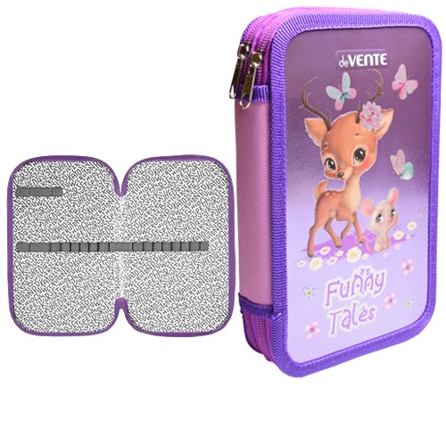 Пенал ДЕВЕНТЕ Фанни на молнии 20.5*12см арт.7015300