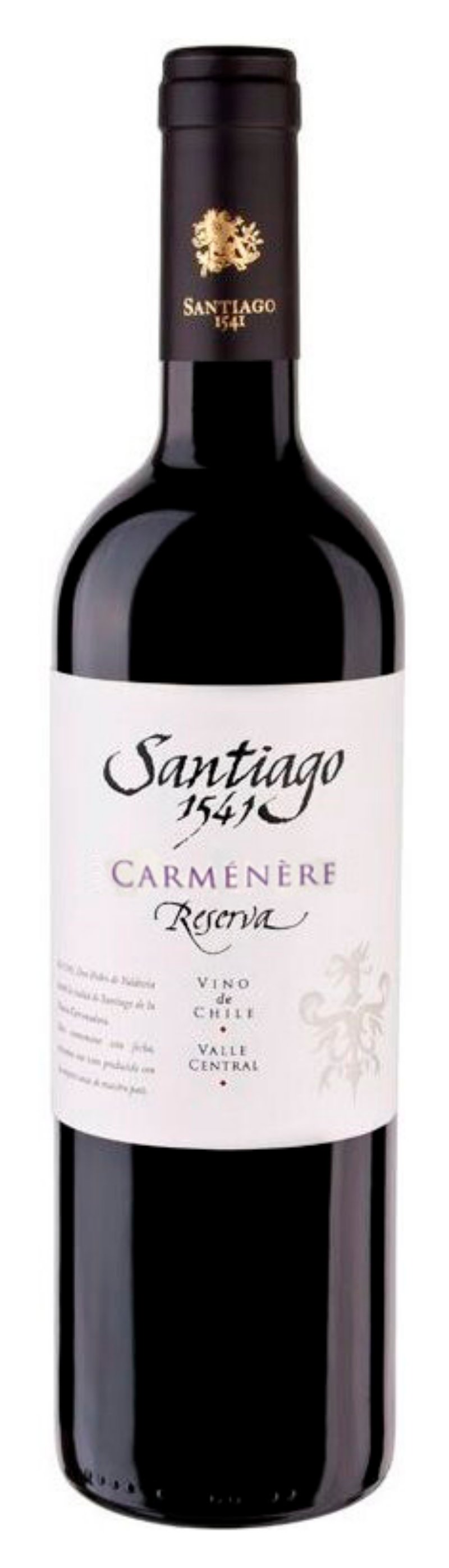 Вино САНТЬЯГО 1541 Резерва Карменер красное сух 13.5% ст/б 0.75л