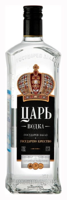 Водка ГОСУДАРЕВ ЗАКАЗ Царь 40% ст/б 0.5л