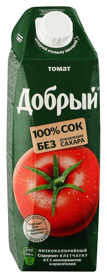 Сок ДОБРЫЙ томат 1л