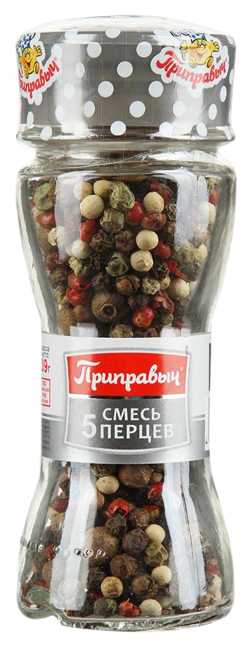 Смесь ПРИПРАВЫЧ 5 перцев ст/б 39г