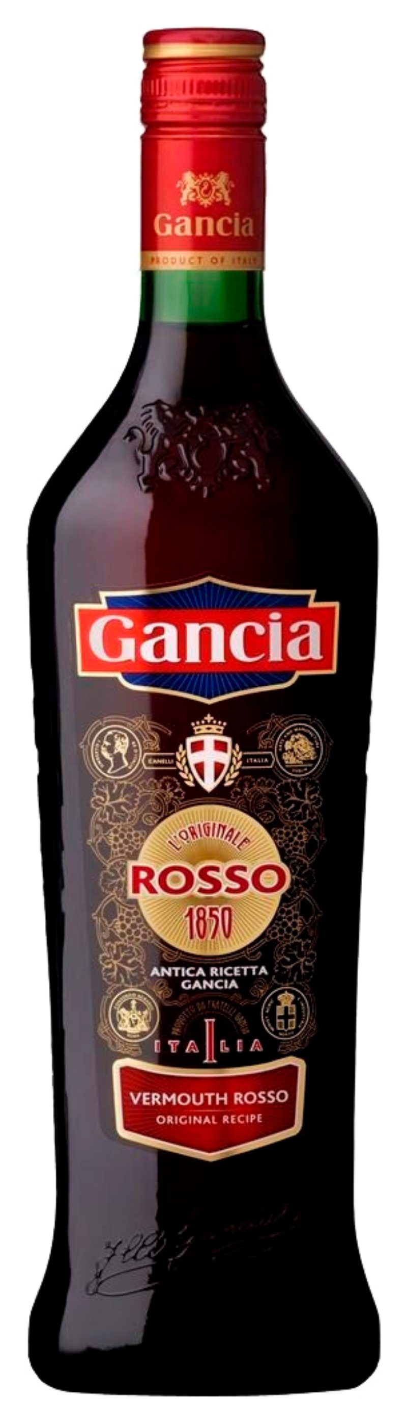 НВ Напиток ароматиз ГАНЧА Россо виноградосодержащий сл 16% ст/б 1л