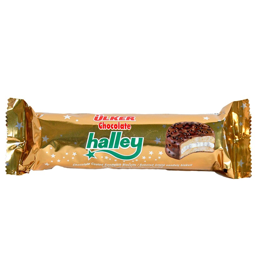 Печенье УЛЬКЕР Хэлли сэндвич в молочном шоколаде 66г