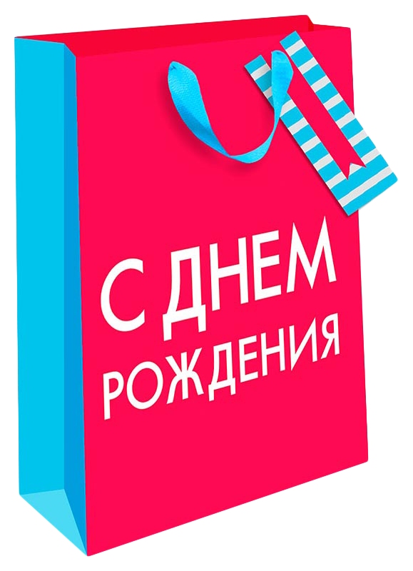 Сумка для подарков АРТ И ДИЗАЙН Премиум бумажная средняя