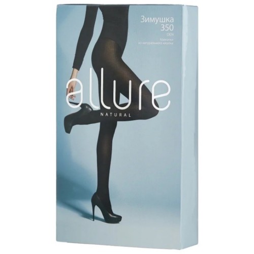 Колготки АЛЛЮР Зимушка 350ден неро 2