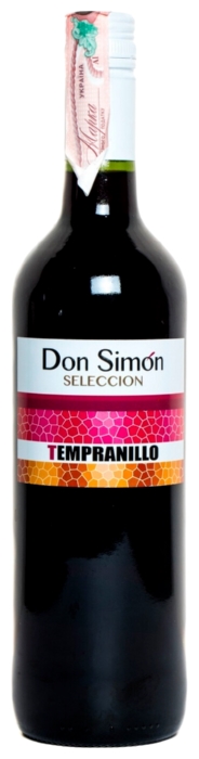 Вино ДОН СИМОН Темпранильо красное сух 12.5% ст/б 0.75л