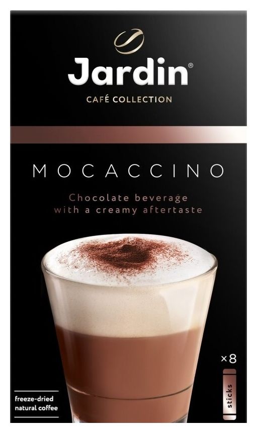 Напиток кофейный ЖАРДИН Моккачино 3в1 8пак*18г