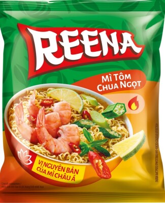 Лапша б/п РИНА кисло-сладкая креветка м/у 65г