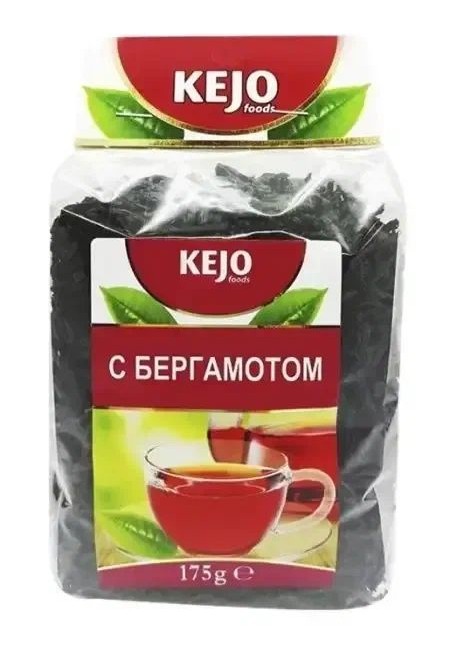 Чай КЕЖО с бергамотом черный 175г