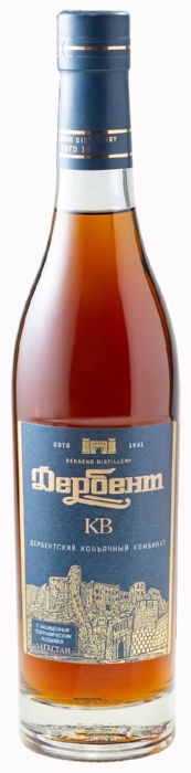 Коньяк ДЕРБЕНТСКИЙ КВ 40% ст/б 0.5л