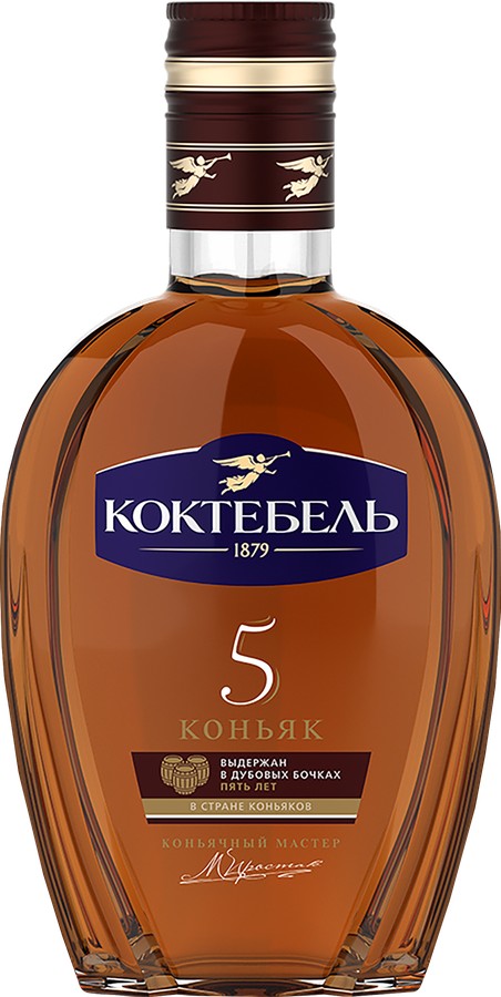 Коньяк КОКТЕБЕЛЬ 5 лет 40% ст/б 0.25л
