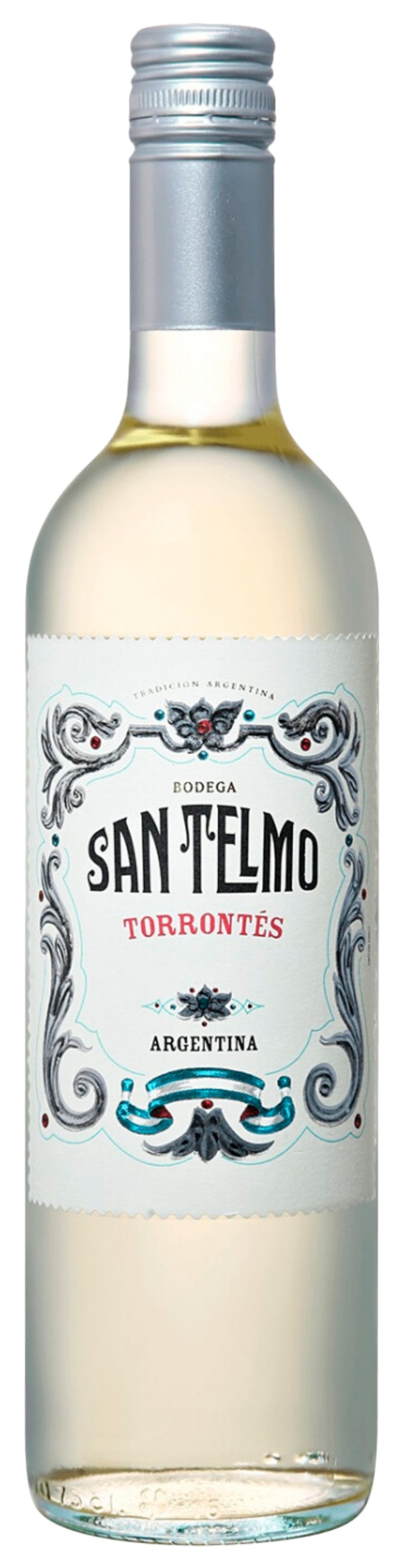 Вино БОДЕГА САН ТЕЛЬМО Торронтес белое п/сух 12.5% ст/б 0.75л